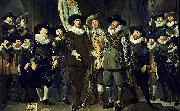 Thomas De Keyser The company of Captain Allaert Cloeck and Lieutenant Lucas Jacobsz Rotgans oil painting